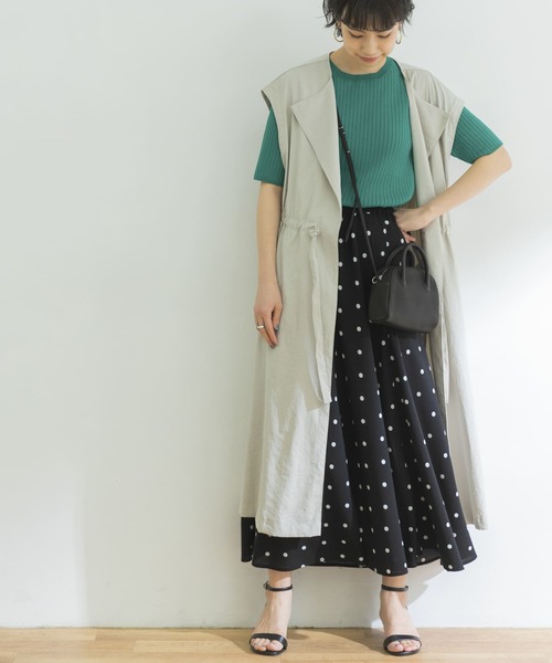 URBAN RESEARCH（アーバンリサーチ）の「ドロストロングジレ（ベスト・レディース・イエロー/グレー系その他・FREE）」の4枚目の写真