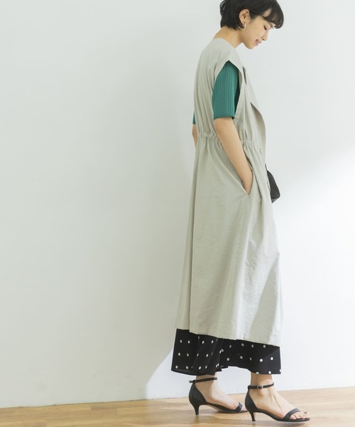 URBAN RESEARCH（アーバンリサーチ）の「ドロストロングジレ（ベスト・レディース・イエロー/グレー系その他・FREE）」の6枚目の写真