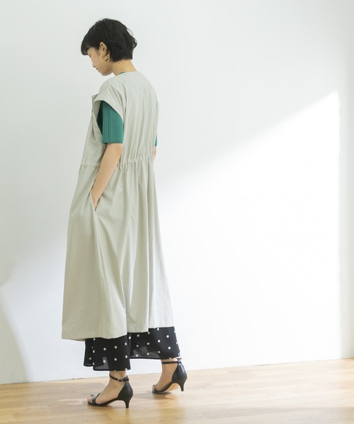 URBAN RESEARCH（アーバンリサーチ）の「ドロストロングジレ（ベスト・レディース・イエロー/グレー系その他・FREE）」の8枚目の写真