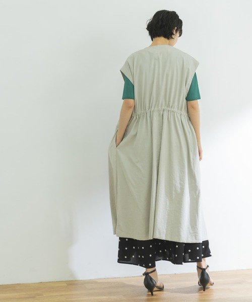 URBAN RESEARCH（アーバンリサーチ）の「ドロストロングジレ（ベスト・レディース・イエロー/グレー系その他・FREE）」の9枚目の写真