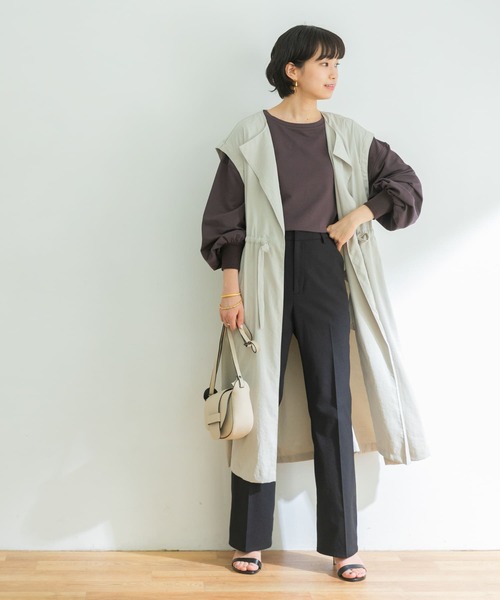 URBAN RESEARCH（アーバンリサーチ）の「ドロストロングジレ（ベスト・レディース・イエロー/グレー系その他・FREE）」の11枚目の写真