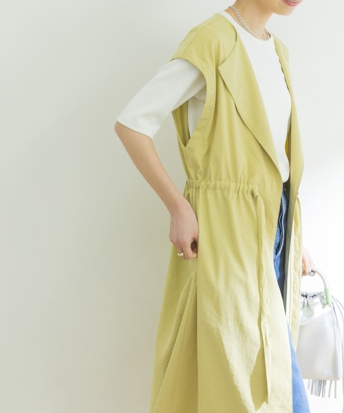 URBAN RESEARCH（アーバンリサーチ）の「ドロストロングジレ（ベスト・レディース・イエロー/グレー系その他・FREE）」の13枚目の写真