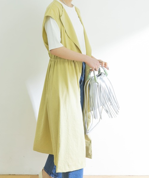 URBAN RESEARCH（アーバンリサーチ）の「ドロストロングジレ（ベスト・レディース・イエロー/グレー系その他・FREE）」の19枚目の写真