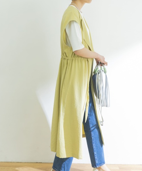 URBAN RESEARCH（アーバンリサーチ）の「ドロストロングジレ（ベスト・レディース・イエロー/グレー系その他・FREE）」の20枚目の写真