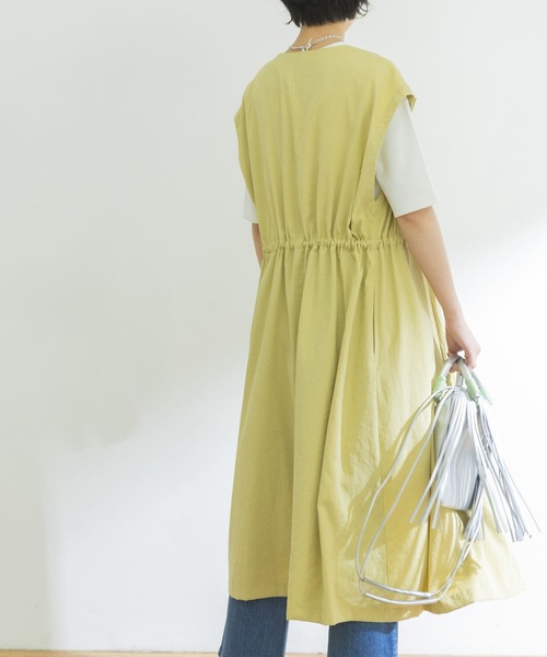 URBAN RESEARCH（アーバンリサーチ）の「ドロストロングジレ（ベスト・レディース・イエロー/グレー系その他・FREE）」の21枚目の写真