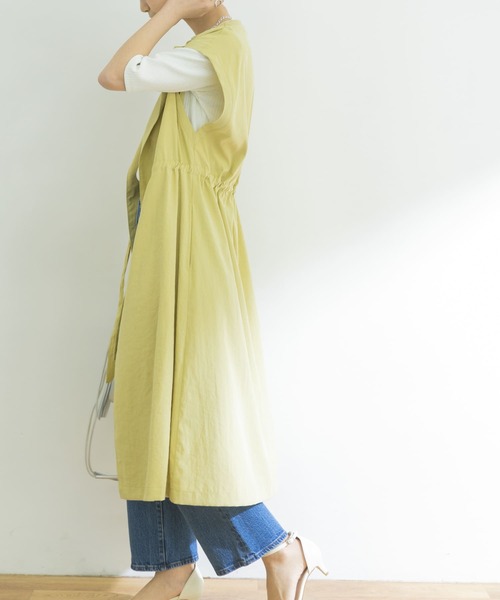 URBAN RESEARCH（アーバンリサーチ）の「ドロストロングジレ（ベスト・レディース・イエロー/グレー系その他・FREE）」の22枚目の写真