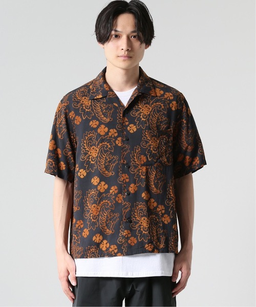 Jams（ジャムス）の「【JAMS/ジャムズ】別注 柄シャツ（シャツ/ブラウス・メンズ・チャコールグレー/ベージュ/ネイビー/ブラック系その他・MEDIUM/LARGE）」の6枚目の写真