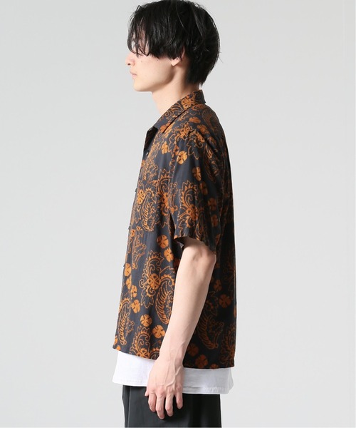 Jams（ジャムス）の「【JAMS/ジャムズ】別注 柄シャツ（シャツ/ブラウス・メンズ・チャコールグレー/ベージュ/ネイビー/ブラック系その他・MEDIUM/LARGE）」の7枚目の写真