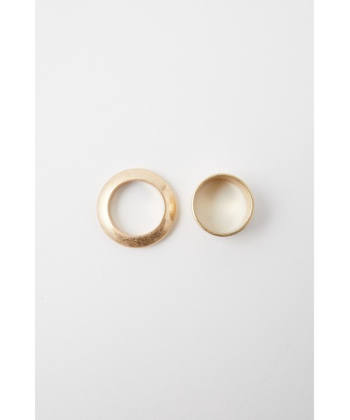 MOUSSY(マウジー)の「DISK リング(リング・レディース・シルバー/ゴールド・FREE)」の5枚目の写真