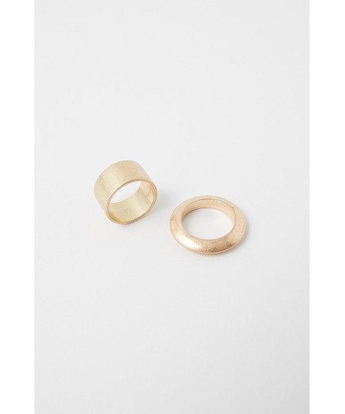 MOUSSY(マウジー)の「DISK リング(リング・レディース・シルバー/ゴールド・FREE)」の8枚目の写真