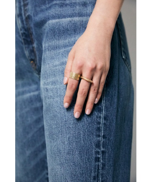 MOUSSY(マウジー)の「DISK リング(リング・レディース・シルバー/ゴールド・FREE)」の6枚目の写真