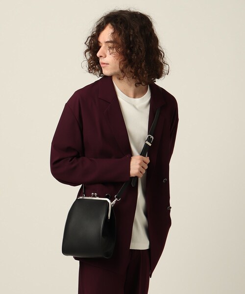 tk.TAKEO KIKUCHI（ティーケータケオキクチ）の「◆gamaguchiショルダーバッグ（ショルダーバッグ・メンズ・ブラック/ベージュ・00）」の11枚目の写真