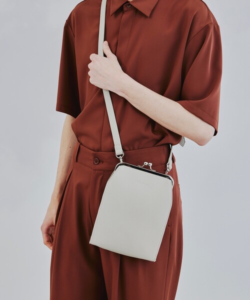 tk.TAKEO KIKUCHI（ティーケータケオキクチ）の「◆gamaguchiショルダーバッグ（ショルダーバッグ・メンズ・ブラック/ベージュ・00）」の13枚目の写真