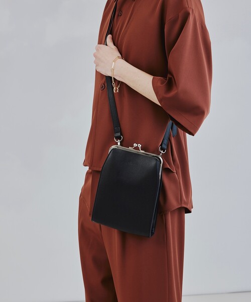 tk.TAKEO KIKUCHI（ティーケータケオキクチ）の「◆gamaguchiショルダーバッグ（ショルダーバッグ・メンズ・ブラック/ベージュ・00）」の15枚目の写真