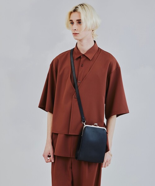 tk.TAKEO KIKUCHI（ティーケータケオキクチ）の「◆gamaguchiショルダーバッグ（ショルダーバッグ・メンズ・ブラック/ベージュ・00）」の16枚目の写真