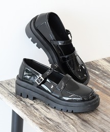 NOFALL | 厚底ワンストラップローファー(ローファー)