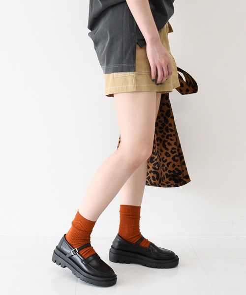 NOFALL(ノーフォール)の「厚底ワンストラップローファー(ローファー・レディース・ブラック系その他/ブラック・LL/M/3L/L/S)」の11枚目の写真