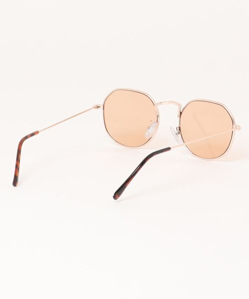 ADAM ET ROPE'（アダムエロペ）の「クラシックメタルフレーム (ファッション用グラス)（サングラス・レディース・ブラック/ダークブラウン・FREE）」の3枚目の写真