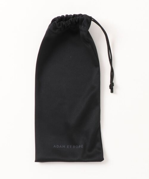 ADAM ET ROPE'（アダムエロペ）の「クラシックメタルフレーム (ファッション用グラス)（サングラス・レディース・ブラック/ダークブラウン・FREE）」の4枚目の写真