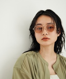 クラシックメタルフレーム (ファッション用グラス)