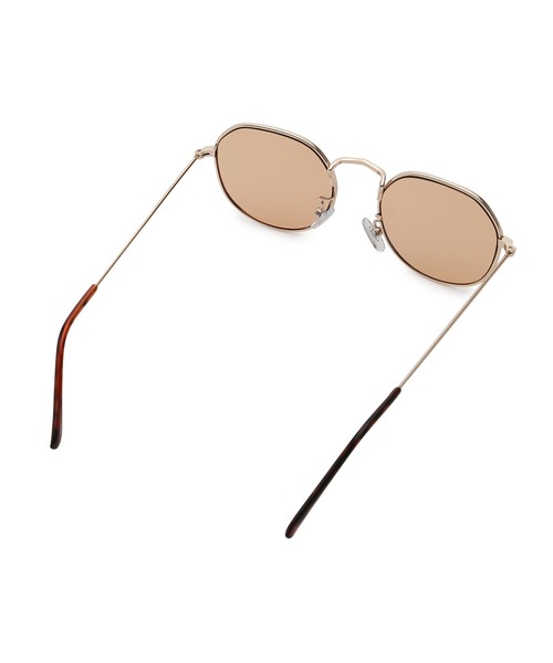 ADAM ET ROPE'（アダムエロペ）の「クラシックメタルフレーム (ファッション用グラス)（サングラス・レディース・ブラック/ダークブラウン・FREE）」の9枚目の写真