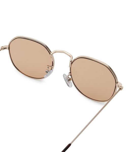 ADAM ET ROPE'（アダムエロペ）の「クラシックメタルフレーム (ファッション用グラス)（サングラス・レディース・ブラック/ダークブラウン・FREE）」の11枚目の写真