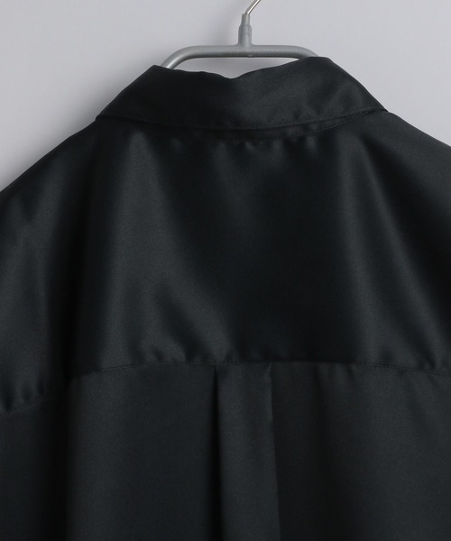 HARE（ハレ）の「フラワーラッププリントシャツ(HARE)（シャツ/ブラウス・メンズ・ブラック/オフホワイト・SMALL/MEDIUM）」の9枚目の写真