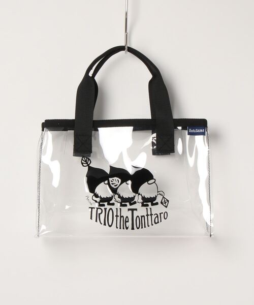 チャイハネ（チャイハネ）の「【チャイハネ】トンタローサウナビニールミニバッグ（トートバッグ・レディース・ブラック/ブルー/グリーン・FREE）」の7枚目の写真