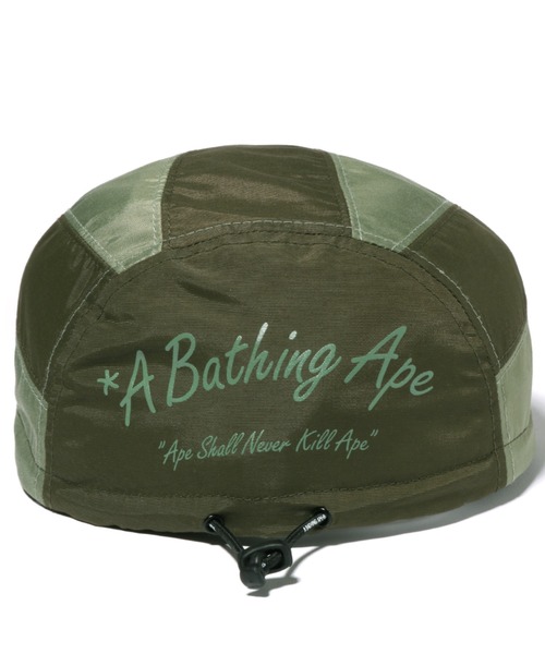 A BATHING APE ア ベイシング エイプ シャーク 刺繍 キャップ 未使用品 アベイシングエイプ A BATHING APE 1ST CAMO SHARK