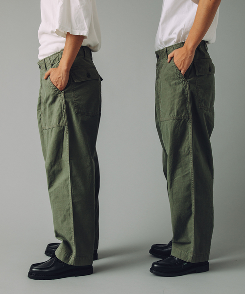 JOURNAL STANDARD（ジャーナルスタンダード）の「【VSシリーズ】 バックサテンベイカー バルーンパンツ（カーゴパンツ・メンズ・カーキ・MEDIUM/LARGE）」の14枚目の写真
