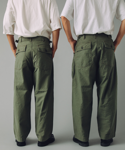JOURNAL STANDARD（ジャーナルスタンダード）の「【VSシリーズ】 バックサテンベイカー バルーンパンツ（カーゴパンツ・メンズ・カーキ・MEDIUM/LARGE）」の16枚目の写真