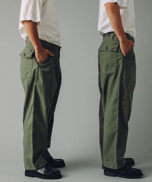JOURNAL STANDARD（ジャーナルスタンダード）の「【VSシリーズ】 バックサテンベイカー バルーンパンツ（カーゴパンツ・メンズ・カーキ・MEDIUM/LARGE）」の17枚目の写真