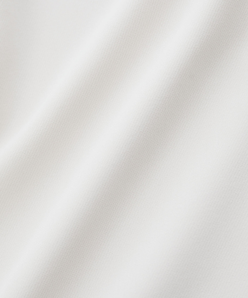 【EASYCARE・UVケア】【セットアップ対応】キーネックフレンチスリーブチュニック