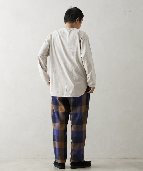 レイヤードロングスリーブロンTEE(1 BROWN): CONZ: MENS｜CONZ