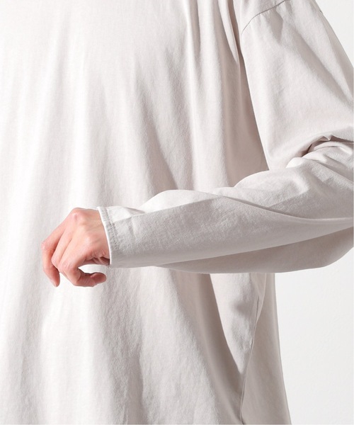 JOURNAL STANDARD relume（ジャーナルスタンダード　レリューム）の「レイヤードロングスリーブTシャツ（Tシャツ/カットソー・メンズ・ホワイト/チャコールグレー/ベージュ系その他/オリーブ/レンガ・SMALL/MEDIUM/LARGE/X-LARGE）」の20枚目の写真