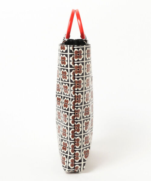 Ray BEAMS(レイビームス)の「Casselini × Ray BEAMS / 別注 テキスタイル バッグ(トートバッグ・レディース・ミント/ブラック・ONE SIZE)」の5枚目の写真