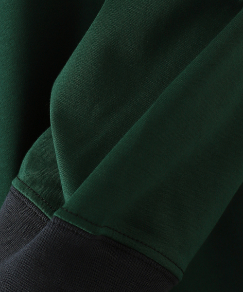 EDIFICE LA BOUCLE（エディフィスラブークル）の「【LA BOUCLE / ラブークル】アルビニスタスムース クルーネック 長袖Tシャツ（Tシャツ/カットソー・メンズ・ブラウン/レッド/グリーン/アイボリー・1/2）」の8枚目の写真