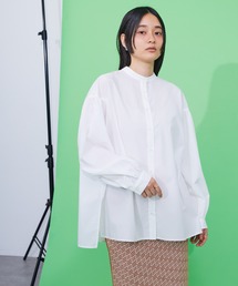 AMERICAN HOLIC | バンドカラー袖ボリュームブラウス(シャツ/ブラウス)