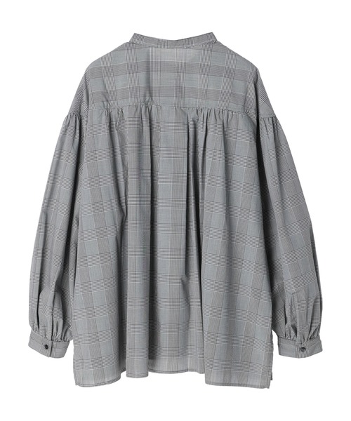 AMERICAN HOLIC（アメリカンホリック）の「イージーケアバンドカラー袖ボリュームブラウス（シャツ/ブラウス・レディース・ブラック/ライトグリーン/アイボリー/その他9・M/L）」の8枚目の写真