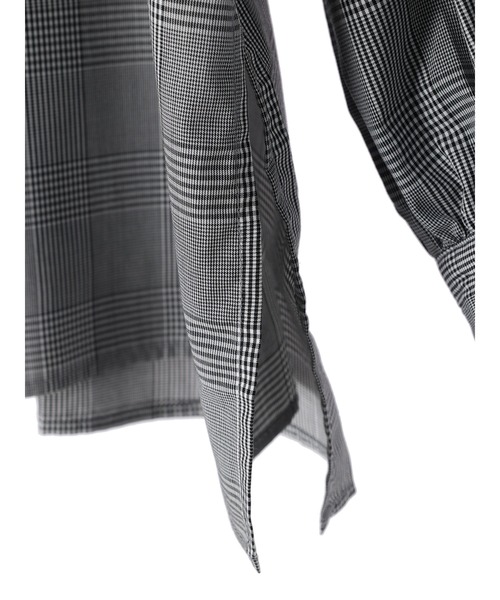 AMERICAN HOLIC（アメリカンホリック）の「イージーケアバンドカラー袖ボリュームブラウス（シャツ/ブラウス・レディース・ブラック/ライトグリーン/アイボリー/その他9・M/L）」の14枚目の写真