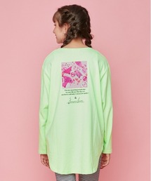 JENNI love | ラウンドヘムスリットロング丈ロンT(Tシャツ/カットソー)