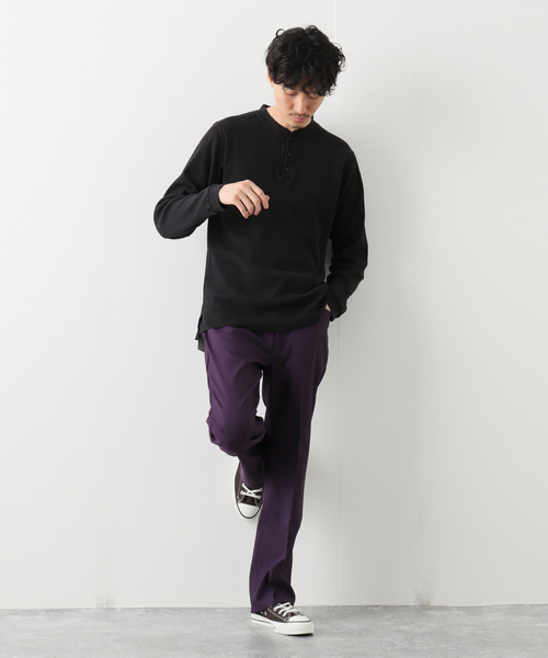 Wrangler（ラングラー）の「【Wrangler / ラングラー】 WRANCHER DRESS（スラックス・メンズ・ブラック/ラベンダー・SMALL/MEDIUM/LARGE）」の3枚目の写真