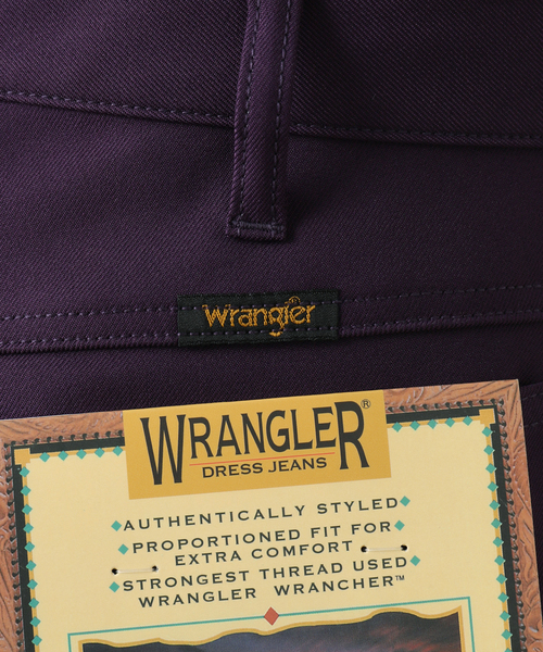 Wrangler（ラングラー）の「【Wrangler / ラングラー】 WRANCHER DRESS（スラックス・メンズ・ブラック/ラベンダー・SMALL/MEDIUM/LARGE）」の12枚目の写真