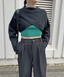 カシュクール」に該当するニット/セーター（ショート丈