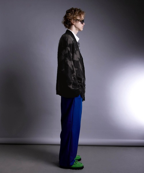 ENDER PRODUCTS(エンダープロダクツ)の「タイダイパターンモヘアライクジャガード編み ビッグシルエットVネックニットカーディガン【ENDER PRODUCTS/エンダープロダクツ】(カーディガン/ボレロ・メンズ・ブラック系/ホワイト系/ベージュ系・M/L)」の16枚目の写真