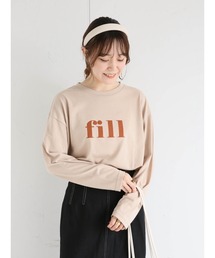 ehka sopo | フロッキーロゴTシャツ(Tシャツ/カットソー)