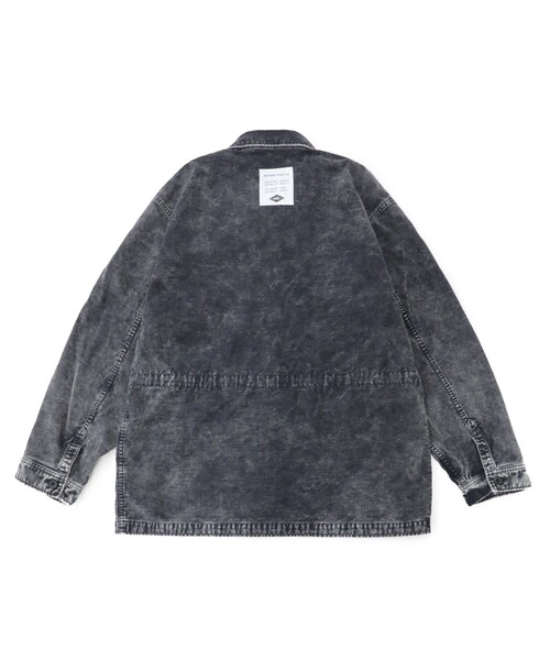 MADNESSの「【MADNESS 】EX.MADNESS TOKYO M-65 BZ chemical(デニムジャケット・メンズ・ブラック・LL/MEDIUM/LARGE)」の2枚目の写真