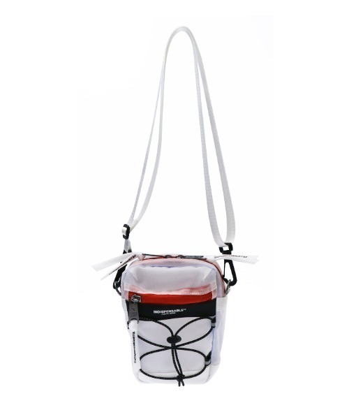 INDISPENSABLE （インディスペンサブル）の「【INDISPENSABLE / インディスペンサブル】IDP SHOULDER BAG LITT ST（ショルダーバッグ・メンズ・ホワイト/ブラック・フリー）」の5枚目の写真