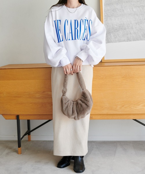 ノットハンドルファーバッグ