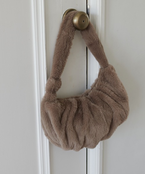 ノットハンドルファーバッグ